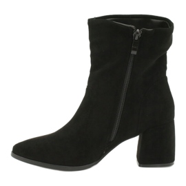 M.Daszyński Stivali in camoscio nero MR2025-10 1