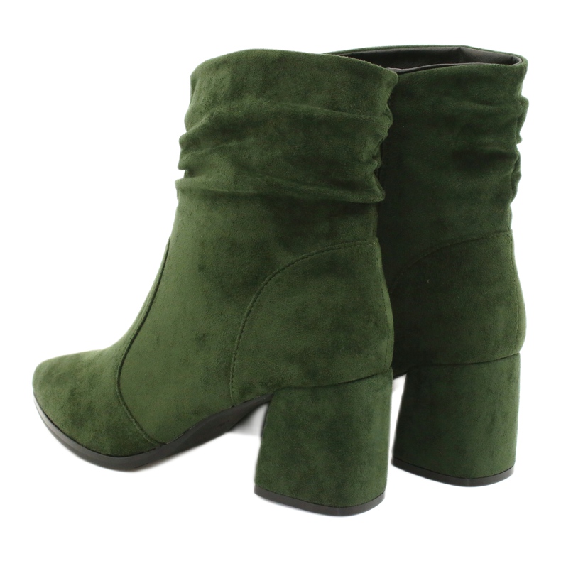 M.Daszyński Stivali in camoscio verde MR2025-10 2