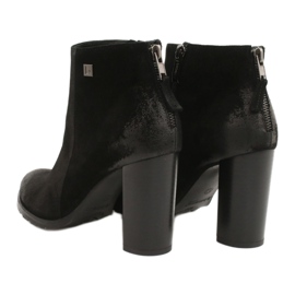 Arka Stivali in pelle scamosciata nera femminile 7213 nero 1