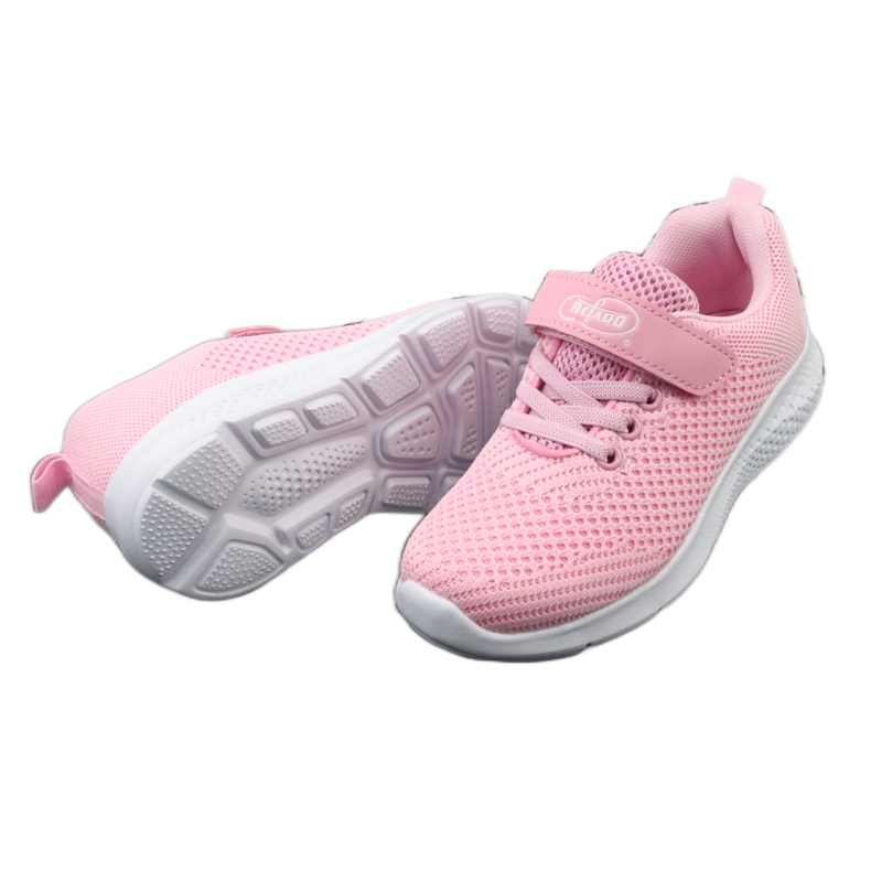 Scarpe per bambini Befado 516X045 bianca rosa 5