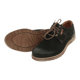 Scarpe stringate casual Riko 761 da uomo, nere nero 3