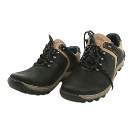 Trekking sportivo da uomo Riko 474 nero beige 2