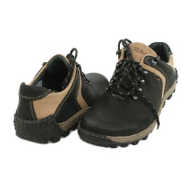 Trekking sportivo da uomo Riko 474 nero beige 3