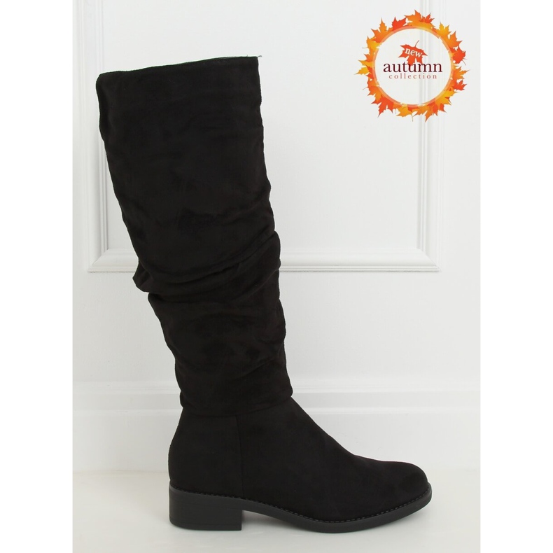 Stivali neri da donna neri D7525 Black nero 1