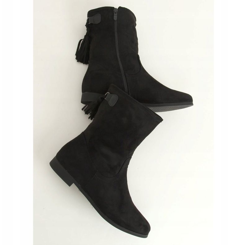 Stivali da donna neri J19-97 Black nero 1