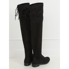 Stivali sopra il ginocchio neri MR-1 Black nero 1