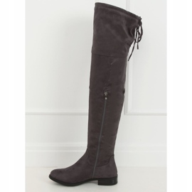 Stivali sopra il ginocchio, grigio MR-1 Grey 1
