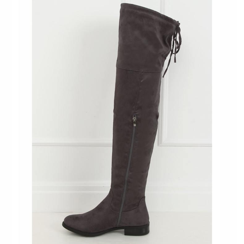 Stivali sopra il ginocchio, grigio MR-1 Grey 1