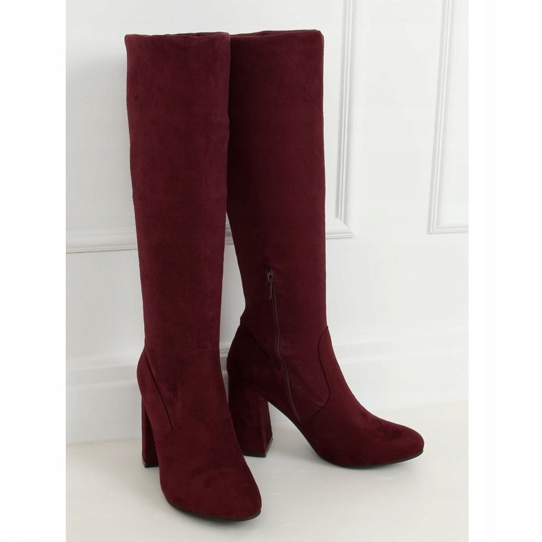 Tacco alto bordeaux D7533 Wine Red rosso multicolore 1