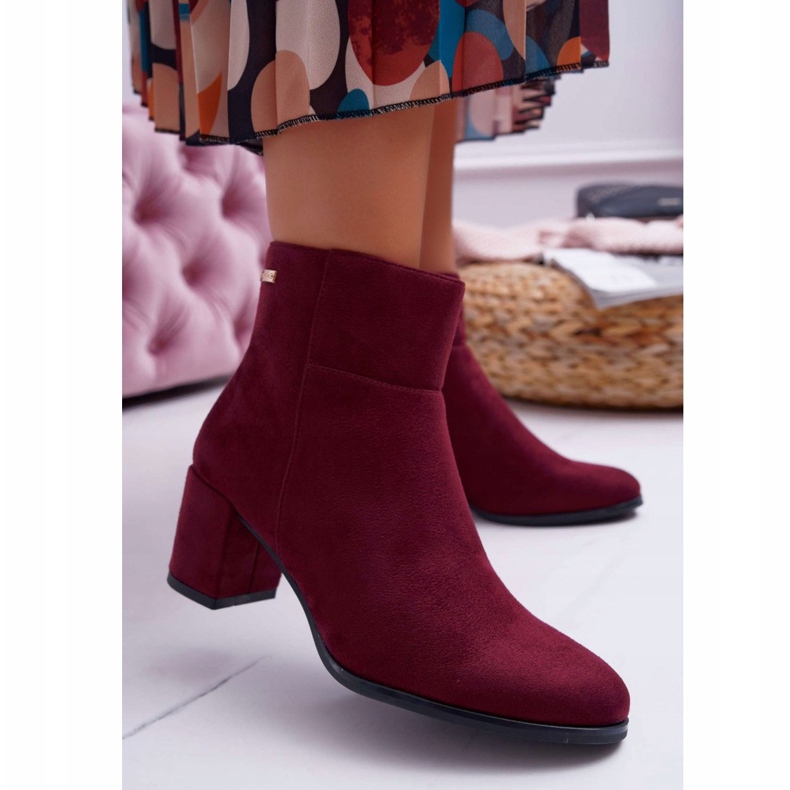 Stivali Donna Con Tacco Alto Sergio Leone Borgogna BT522 rosso 1