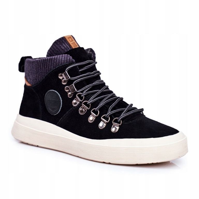 Sneakers Uomo Pelle Big Star Nere GG174330 nero 1