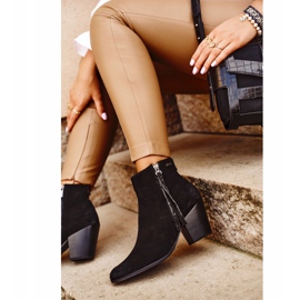 Stivali da donna con tacco alto Big Star Black GG274362 nero 1