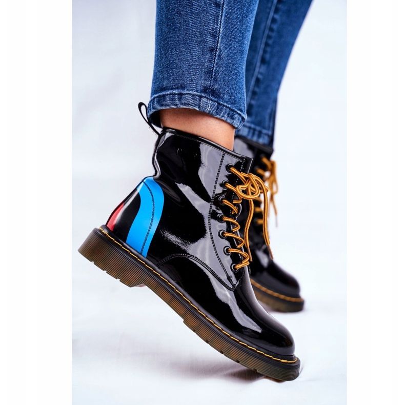 Stivali da donna Trappers Glany Goe Pelle Nero GG2N3056 2