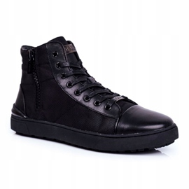 Sneakers Uomo Pelle GOE Nere GG1N3019 nero 1