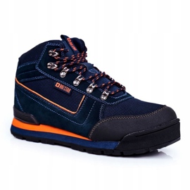 Scarpe da trekking da uomo Big Star Outdoor Navy Blue GG174199 1