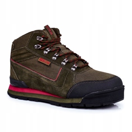 Scarpe da trekking da uomo Big Star Outdoor Khaki GG174200 verde 1