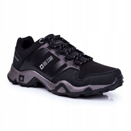 Scarpe da trekking da uomo Big Star Outdoor nere GG174269 nero 1