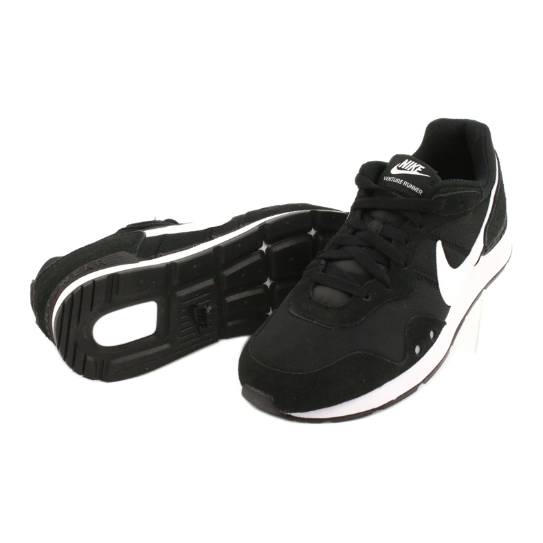 Nike Venture Runner W CK2948-001 scarpe bianco nero 3