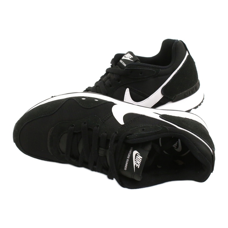Nike Venture Runner W CK2948-001 scarpe bianca nero 4