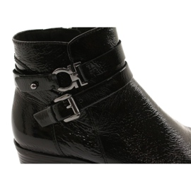 Stivali Caprice Donna Laccati 25309-25 nero 6