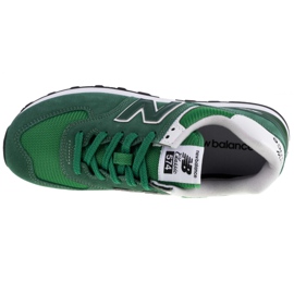 Scarpe New Balance M ML574SSP bianca verde 2