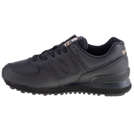 Scarpe New Balance W WL574HNQ nero d'oro 1