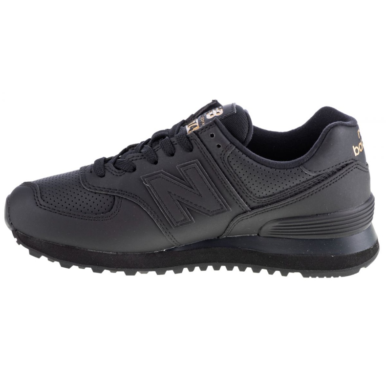 Scarpe New Balance W WL574HNQ nero d'oro 1