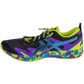 Asics Gel-Noosa Tri 12 M 1011A673-003 nero viola blu verde 1