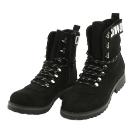 Evento Stivali in legno High Black 9BT35-1331 Black Popsi nero 5