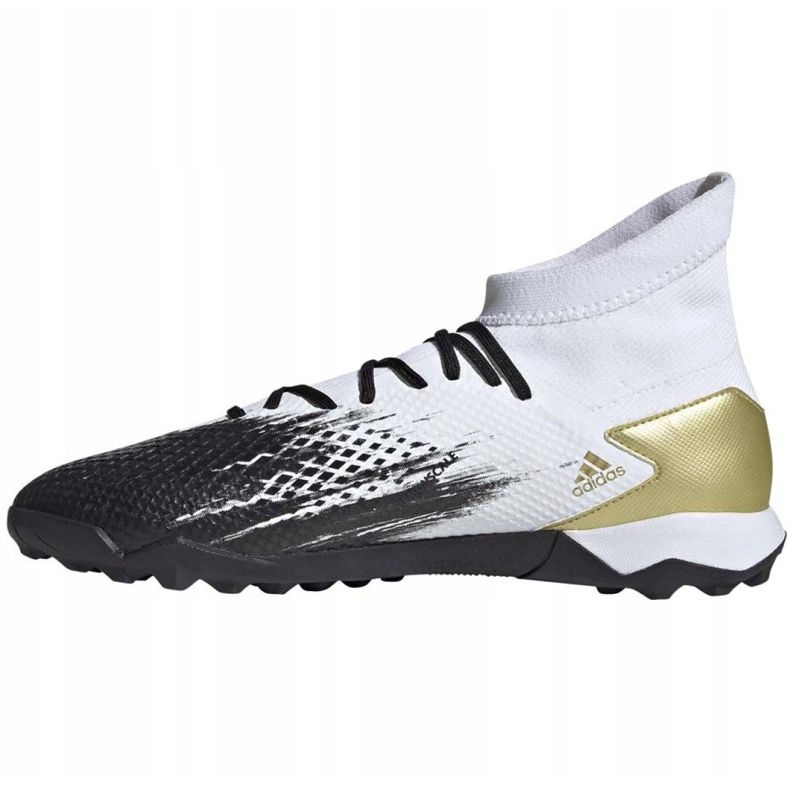 Scarpe da calcio Adidas Predator 20.3 M Tf FW9191 nero bianco 2