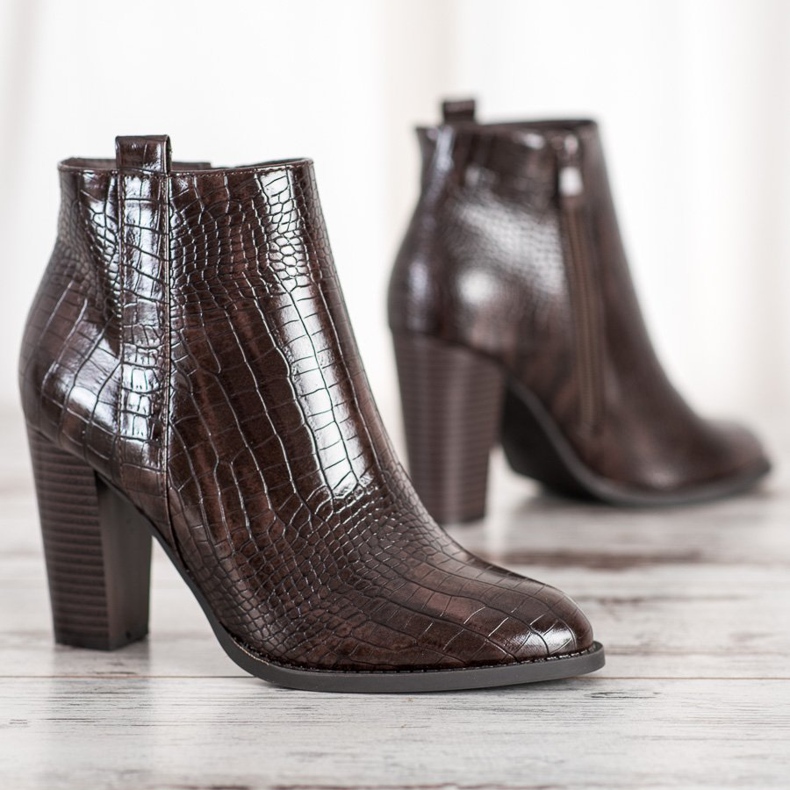 Seastar Stivali in ecopelle marrone 1