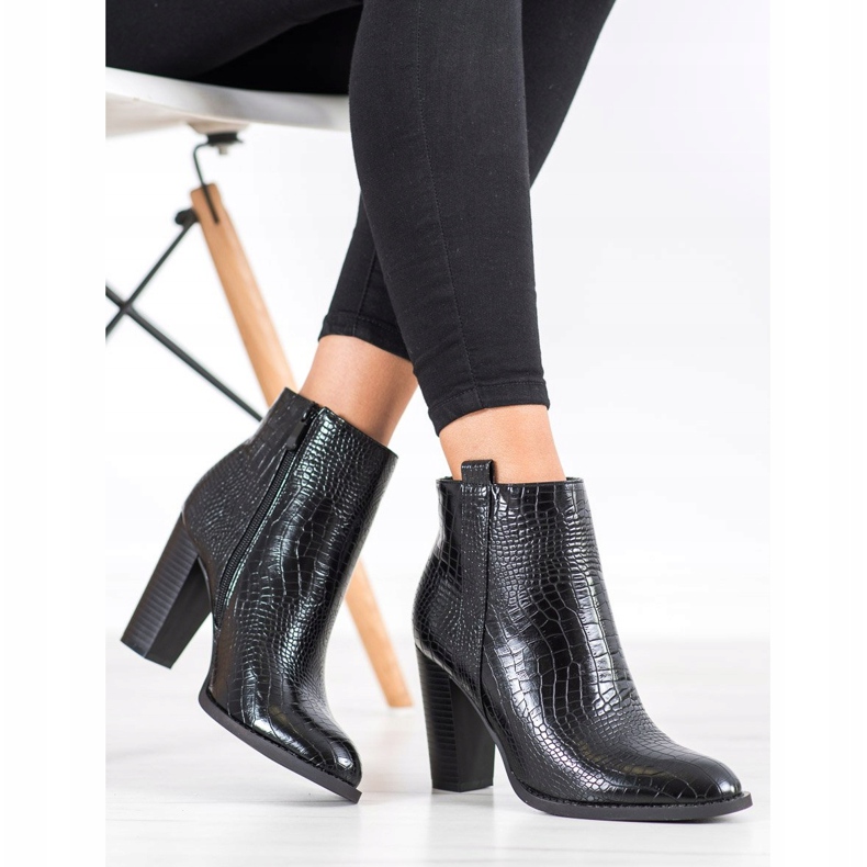Seastar Stivali in ecopelle nero 1