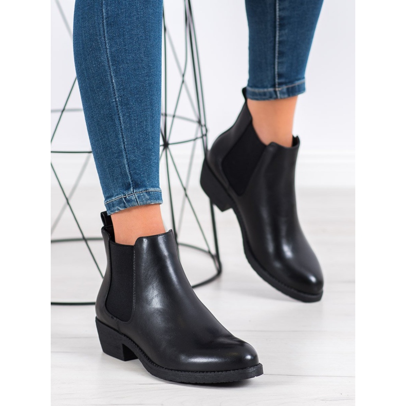 Sergio Leone Stivali senza lacci neri nero 2