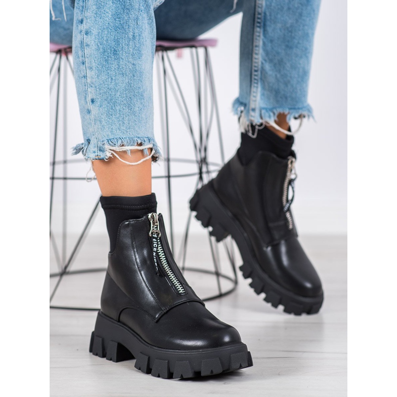 Seastar Lavoratori slip-on nero 1