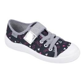 Scarpe per bambini Befado 251Q142 d'argento grigio multicolore 1