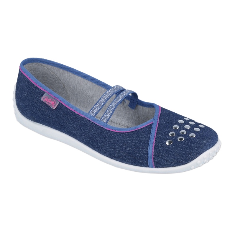 Scarpe giovanili Befado 345Q164 blu navy 1