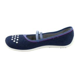 Scarpe giovanili Befado 345Q164 blu navy 2
