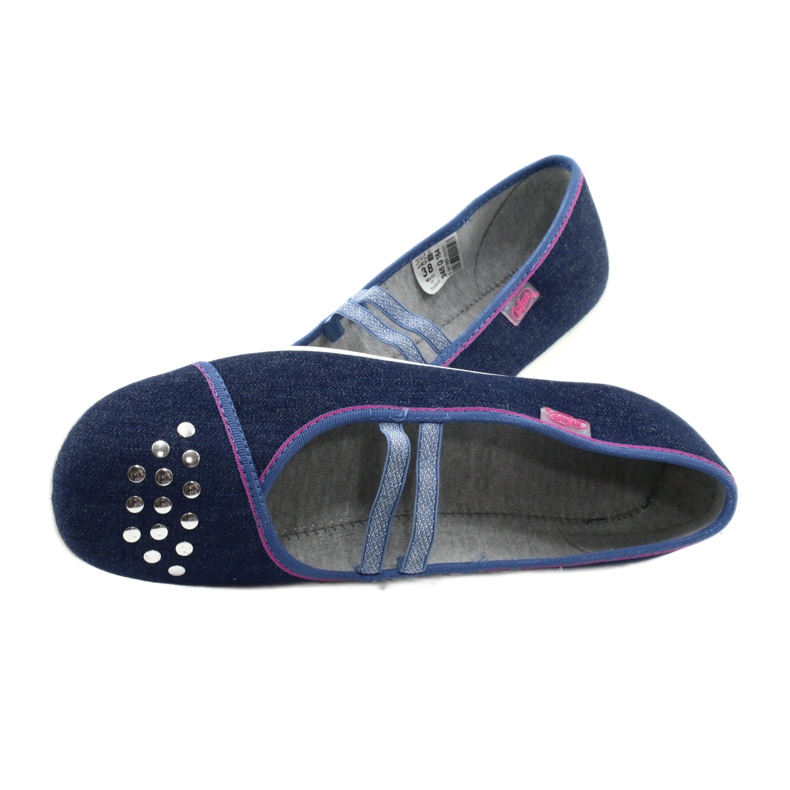 Scarpe giovanili Befado 345Q164 blu navy 5
