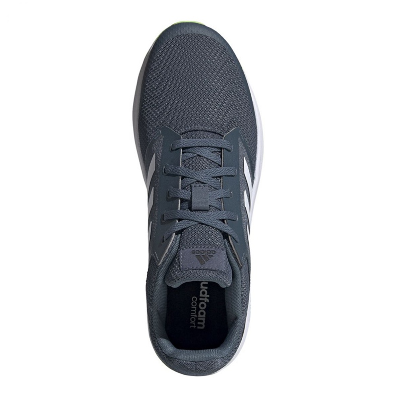 Adidas Galaxy 5 M FW5702 scarpe da corsa bianco nero grigio 1