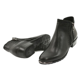 Stivali Caprice per donna pettine nero 25403-25 922 3