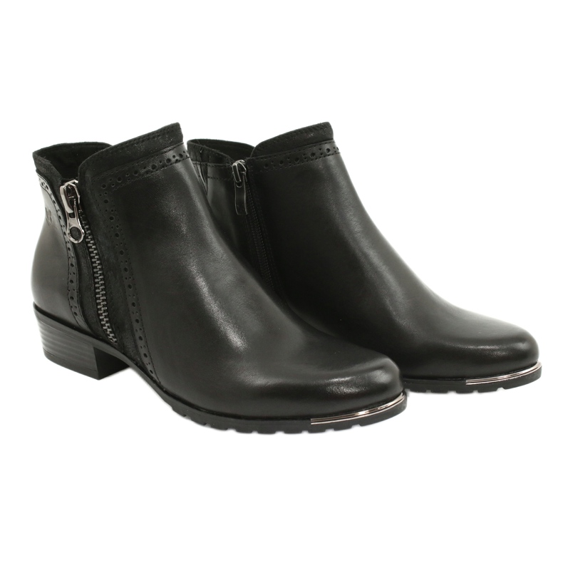 Stivali Caprice per donna pettine nero 25403-25 922 4