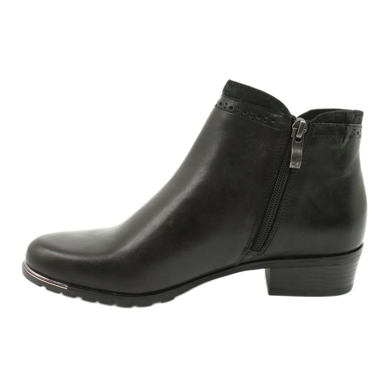 Stivali Caprice per donna pettine nero 25403-25 922 1