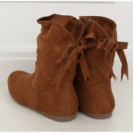 Cammello DH26 Stivali da donna color cammello marrone 1