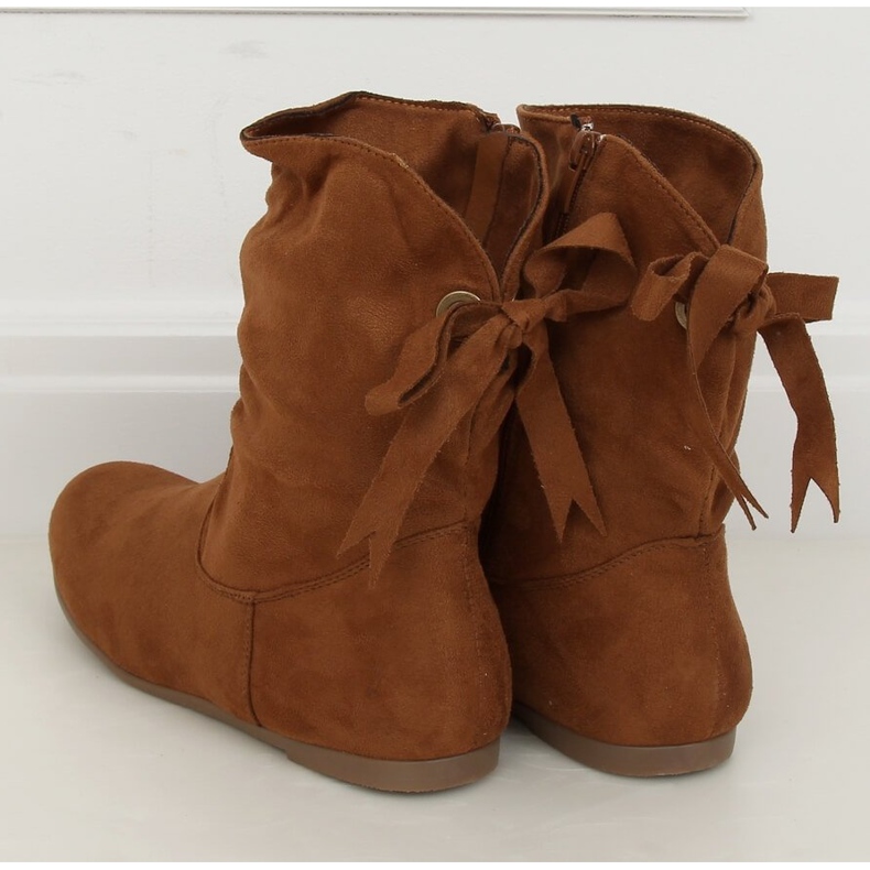 Cammello DH26 Stivali da donna color cammello marrone 1