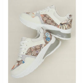 Bianco NB332 Scarpe sportive bianche bianca multicolore 1