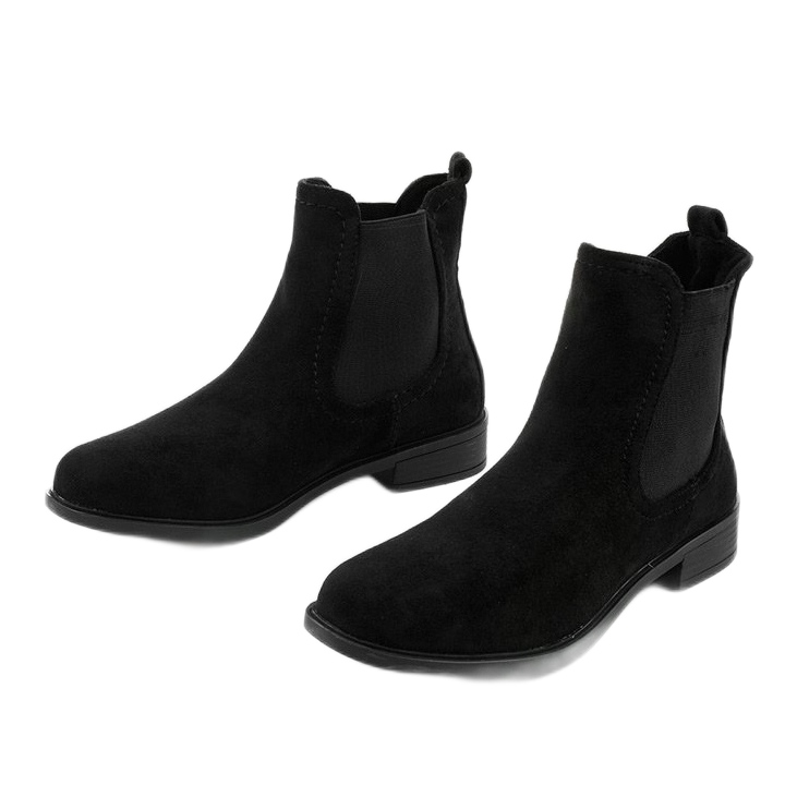 Stivali neri slip-on di Aveley nero 2