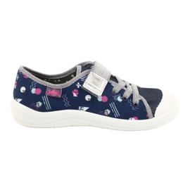 Scarpe per bambini Befado 251Y149 blu navy grigio multicolore 1