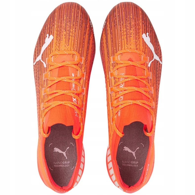 Scarpe da calcio Puma Ultra 1.1 Fg Ag M 106044 01 multicolore arancia 1