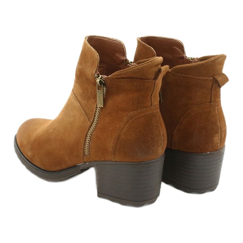 Camel American Club SH07 stivali cammello marrone 3