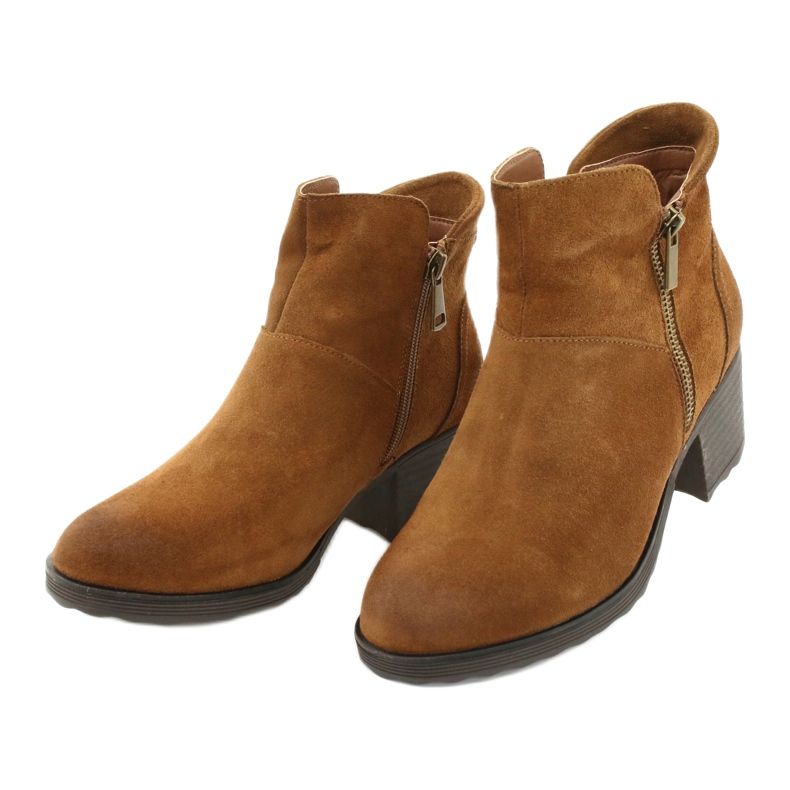 Camel American Club SH07 stivali cammello marrone 2